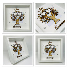 Load image into Gallery viewer, 6th Iron 6 Years Wedding Anniversary Frame - Wooden