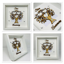 Load image into Gallery viewer, 25th Silver 25 Years Wedding Anniversary Frame - Wooden
