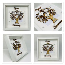 Load image into Gallery viewer, 15th Crystal 15 Years Wedding Anniversary Frame - Wooden