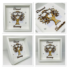 Load image into Gallery viewer, 60th Diamond 60 Years Wedding Anniversary Frame - Wooden