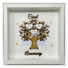 Load image into Gallery viewer, 35th Coral 35 Years Wedding Anniversary Frame - Wooden