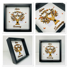 Load image into Gallery viewer, 3rd Leather 3 Years Wedding Anniversary Frame - Wooden