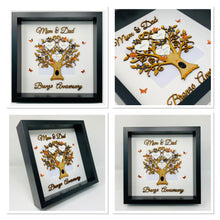 Load image into Gallery viewer, 19th Bronze 19 Years Wedding Anniversary Frame - Mum & Dad