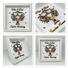 Load image into Gallery viewer, 45th Sapphire 45 Years Wedding Anniversary Frame - Mum & Dad