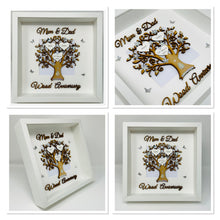 Load image into Gallery viewer, 5th Wood 5 Years Wedding Anniversary Frame - Mum & Dad