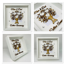 Load image into Gallery viewer, 2nd Cotton 2 Years Wedding Anniversary Frame - Mum & Dad