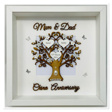 Load image into Gallery viewer, 20th China 20 Years Wedding Anniversary Frame - Mum & Dad