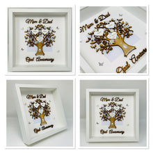 Load image into Gallery viewer, 24th Opal 24 Years Wedding Anniversary Frame - Mum & Dad