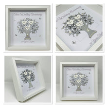 Load image into Gallery viewer, 20th China 20 Years Wedding Anniversary Frame - Message Metallic