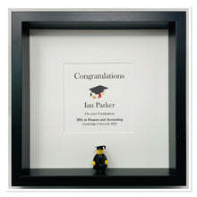 Load image into Gallery viewer, Congratulations Graduation Minifigure Frame