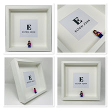 Load image into Gallery viewer, Elton John Logo Minifigure Frame