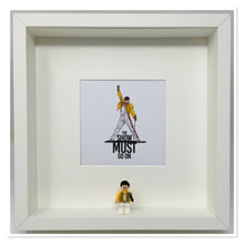 Load image into Gallery viewer, Freddie Mercury The Show Must Go On Queen Minifigure Frame