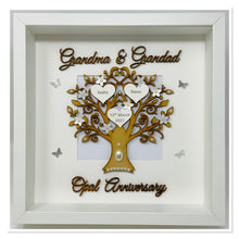 Load image into Gallery viewer, 34th Opal 34 Years Wedding Anniversary Frame - Grandma & Grandad