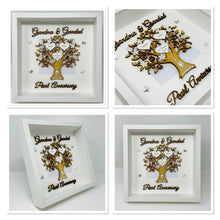 Load image into Gallery viewer, 30th Pearl 30 Years Wedding Anniversary Frame - Grandma & Grandad