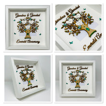 Load image into Gallery viewer, 55th Emerald 55 Years Wedding Anniversary Frame - Grandma & Grandad