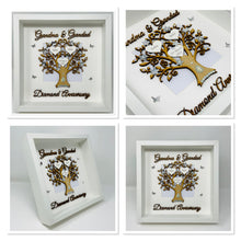 Load image into Gallery viewer, 60th Diamond 60 Years Wedding Anniversary Frame - Grandma & Grandad