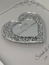 Load image into Gallery viewer, 60th Wedding 60 Years Anniversary Frame - Intricate Mirror Heart