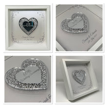 Load image into Gallery viewer, 60th Wedding 60 Years Anniversary Frame - Intricate Mirror Heart