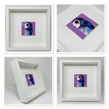 Load image into Gallery viewer, Ceramic Purple Owl Art Picture Frame