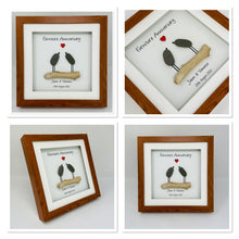Load image into Gallery viewer, 29th Furniture 29 Years Wedding Anniversary Frame - Pebble Birds