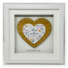 Load image into Gallery viewer, Personalised Heart Frame - If Mums Were Flowers I Would Pick You