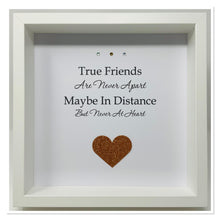Load image into Gallery viewer, True Friends - Heart Quote Frame