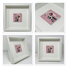 Load image into Gallery viewer, Ceramic Mouse Pink Art Picture Frame