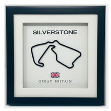 Load image into Gallery viewer, Silverstone Formula 1 Race Circuit 3D Frame - British Grand Prix Track Wall Art - F1 Moto GP BTCC