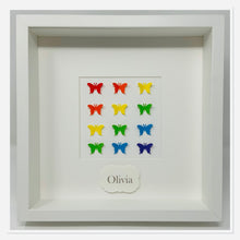 Load image into Gallery viewer, Full Butterfly Rainbow Frame