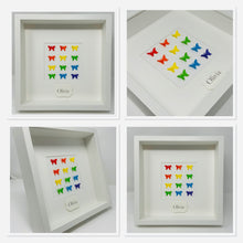 Load image into Gallery viewer, Full Butterfly Rainbow Frame