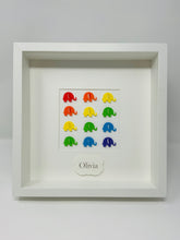 Load image into Gallery viewer, Elephant Rainbow Frame