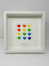 Load image into Gallery viewer, Heart Rainbow Frame