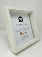 Load image into Gallery viewer, New Home Frame - Silver Glitter