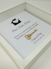 Load image into Gallery viewer, First Home Frame - Silver Glitter