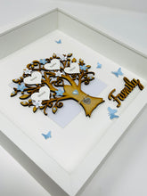 Load image into Gallery viewer, Family Tree Frame - Blue Classic