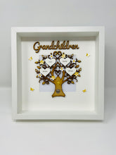 Load image into Gallery viewer, Grandchildren Family Tree Frame - Yellow Classic