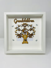 Load image into Gallery viewer, Grandchildren Family Tree Frame - Grey Classic