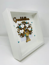Load image into Gallery viewer, Grandchildren Family Tree Frame - Teal Classic