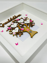 Load image into Gallery viewer, Grandchildren Family Tree Frame - Pink Classic