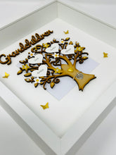 Load image into Gallery viewer, Grandchildren Family Tree Frame - Gold Classic