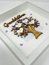 Load image into Gallery viewer, Grandchildren Family Tree Frame - Lilac Classic