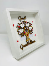 Load image into Gallery viewer, Great Grandchildren Family Tree Frame - Red Classic