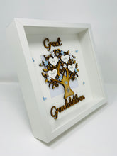 Load image into Gallery viewer, Great Grandchildren Family Tree Frame - Blue Classic