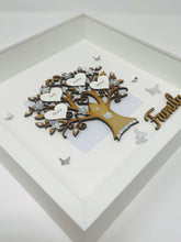 Load image into Gallery viewer, Family Tree Frame - Silver Glitter Classic