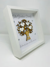 Load image into Gallery viewer, Family Tree Frame - Grey & Silver Glitter - Contemporary