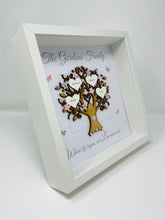 Load image into Gallery viewer, Family Tree Frame - Pale Pink & Silver Glitter - Contemporary