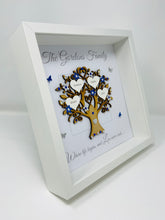 Load image into Gallery viewer, Family Tree Frame - Royal Blue & Silver Glitter - Contemporary