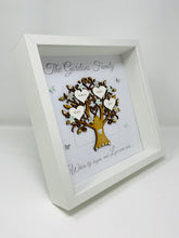 Load image into Gallery viewer, Family Tree Frame - Mint Green & Silver Glitter - Contemporary