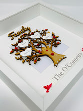 Load image into Gallery viewer, Family Tree Frame Red Gem Birds