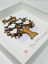 Load image into Gallery viewer, Family Tree Frame Baby Pink Gem Birds